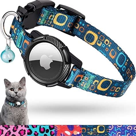 Upgraded AirTag Cat Collar FEEYAR Integrated GPS Cat Collar With Apple