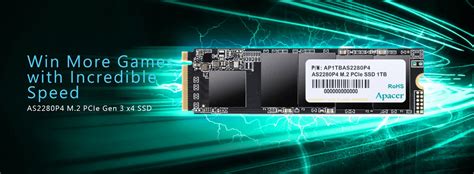 Ổ cứng SSD Apacer AS2280P4 512GB PCIe NVMe 3x4