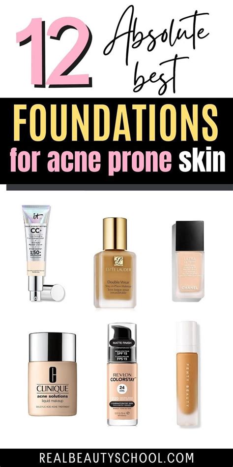 Best Foundations For Acne Prone Skin Guide Tips Best Foundation