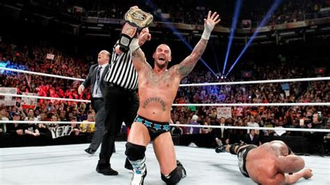 The Rock Vs CM Punk WWE Championship Match Photos Cm Punk Wwe Punk