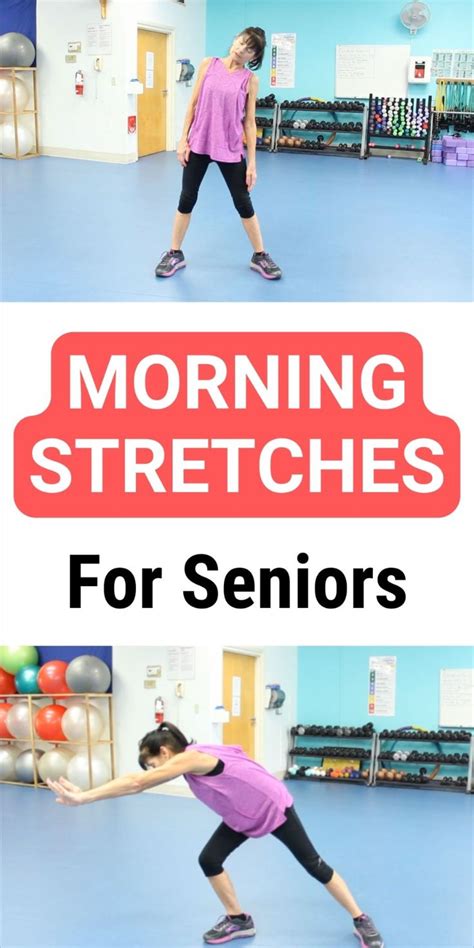 Morning Stretches For Seniors Fitness With Cindy In 2024 Stretching For Seniors Senior