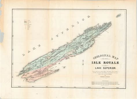 Geologic Maps Of Michigans Upper Peninsula Curtis Wright Maps
