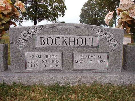 Clem B Buck Bockholt 1918 1999 Find A Grave Memorial