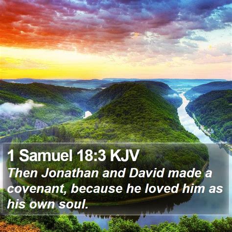 1 Samuel 18 3 Kjv Bible Verse Images