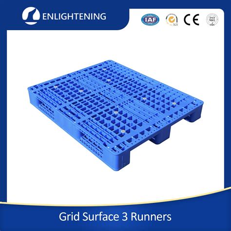 Heavy Duty Plastic Pallets Stackable Plastic Pallet Warehouse Storage