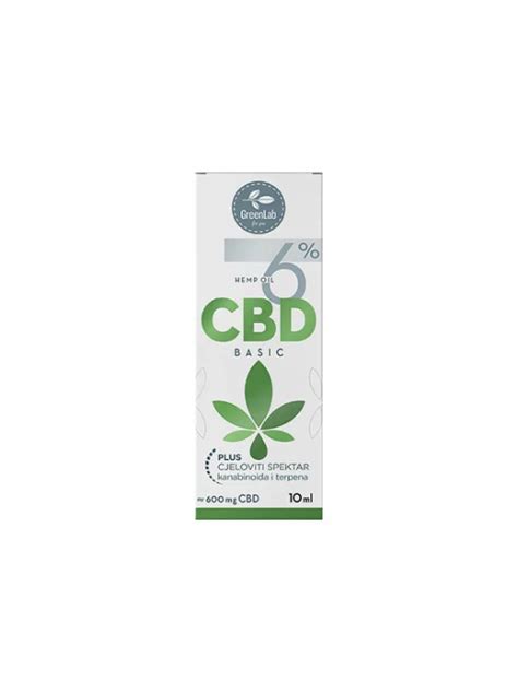 Green Lab CBD Ulje 6 10 Ml Tvornica Zdrave Hrane