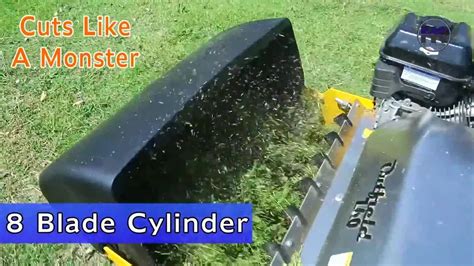 Cylinder Reel Blade Mowers Cricket Pitch 550 Zero Cut Lawn Mower