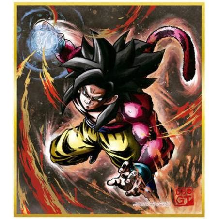 Dragon Ball Shikishi ART Raging 2 04 Son Goku SSJ4