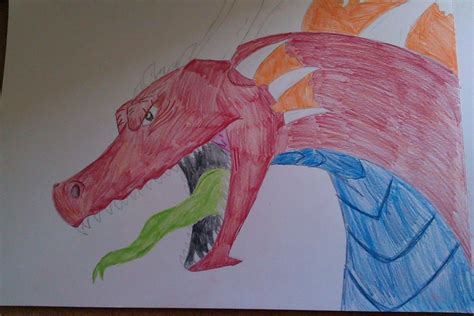 Dragon Coloured By Differenceisavirtue On Deviantart