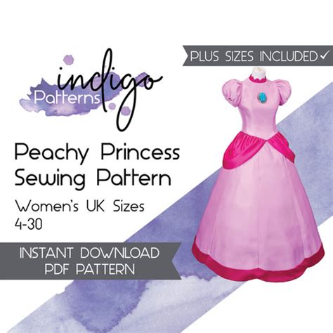 Classic Peach Sewing Pattern Indigo Patterns