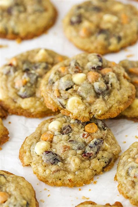 Kitchen Sink Cookies Recipe Oatmeal Butterscotch Toffee More