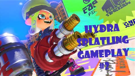 Hydra Splatling Gameplay 2 Splatoon 3 Anarchy Battle Clam Blitz