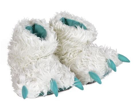 Yeti Claw Slippers Abominable Snowman Feet Slippers