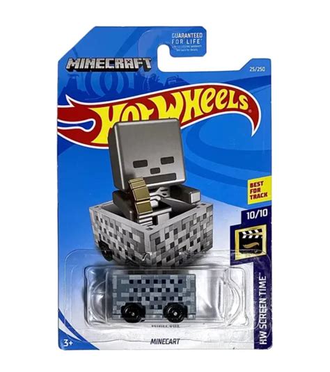 HOT WHEELS Minecraft Minecart Car Steve Alex Creeper Zombie Pig Skeleton PicClick CA