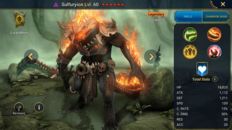 Sulfuryion Hellhades Raid Shadow Legends