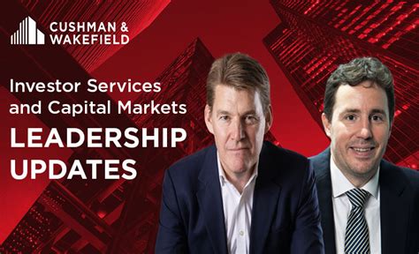 Cushman And Wakefield Announces Senior Leadership Promotions In Investor