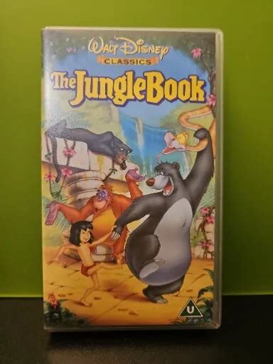 The Jungle Book Pal Vhs Video Tape Walt Disney Classics Picclick Uk