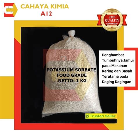 Jual Potassium Sorbate Food Grade Ex RRC Mupro 1 Kg Shopee Indonesia