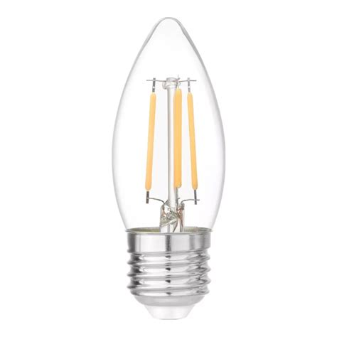 Lâmpada LED Vela Lisa Filamento E27 2200K 4W Bivolt Madelustre 90344