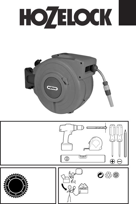 Hozelock Auto Reel User Manual English Pages