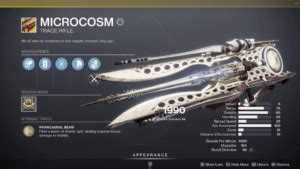 How To Get Microcosm Exotic Trace Rifle In Destiny 2 ProGameTalk