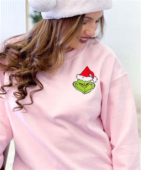 Grinch Face Sweatshirt