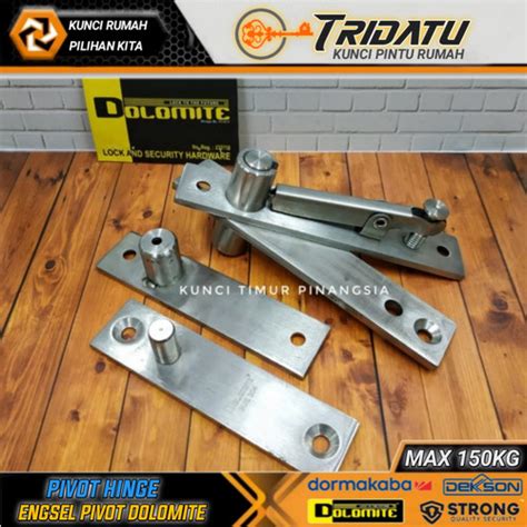 Jual Engsel Pivot Pintu Kayu Putar Dolomite Original Max 150kg