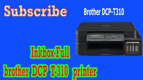 How To Inkbox Full Brother Printer To Reset Dcp T T T T