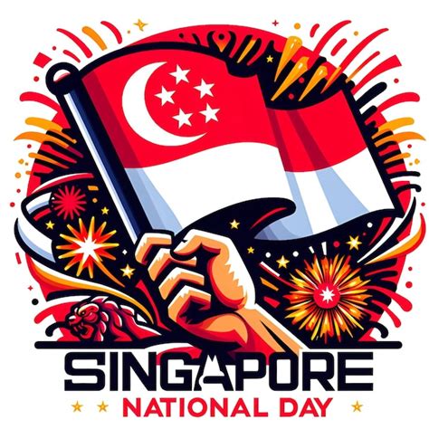 Premium Photo Joyful Celebrations Happy Singapore National Day