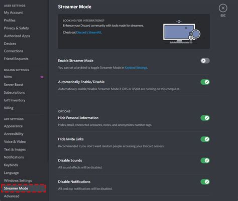 Dicas Para O Modo Streamer Discord