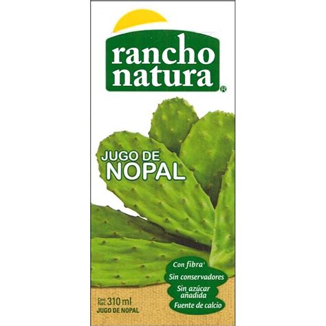 Jugo De Nopal Rancho Natura Ml Walmart