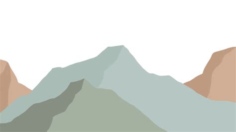 Mountain Border PNG Transparent Images Free Download | Vector Files ...