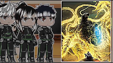 Kaiju No 8 Reacts To GODZILLA EARTH VS VOID GHIDORAH KAIJU NO 8 XEROCS