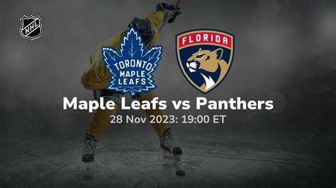 Toronto Maple Leafs Vs Florida Panthers Prediction