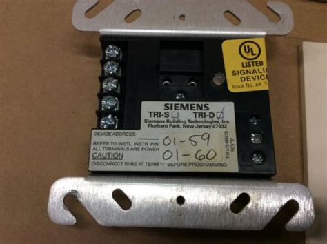 Cerberus Siemens TRI D Fire Alarm Dual Interface Addressable Module 500