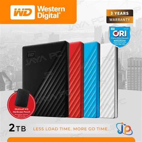 Jual Wd My Passport 2tb Hdd Hd Hardisk Harddisk External Portable Usb 32 Shopee Indonesia