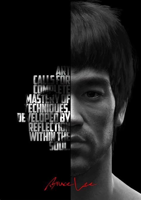 Bruce Lee Quote Poster Enea Kelo Paintings Prints Entertainment