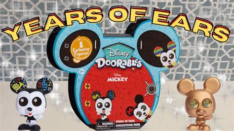 DISNEY DOORABLES MICKEY YEARS OF EARS COLLECTION PEEK UNBOXING YouTube