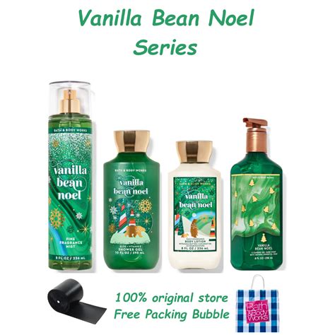 Jual BBW Vanilla Bean Noel Series Body Mist Lotion Shower Gel Hand Soap Bath And Body