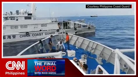 Ph Files Diplomatic Protest Vs China Over Collision In Ayungin Shoal