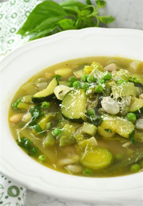 Minestrone Primavera Spring Vegetable Soup Inside The Rustic Kitchen