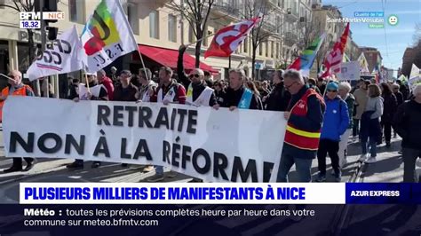 Nice Plusieurs Milliers De Personnes Ont Manifest Ce Samedi