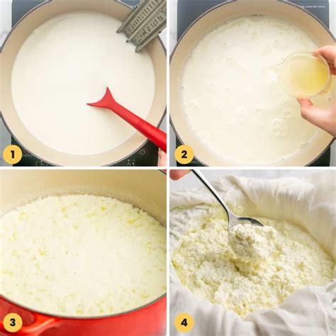 Easy Homemade Ricotta Cheese - Little Sunny Kitchen