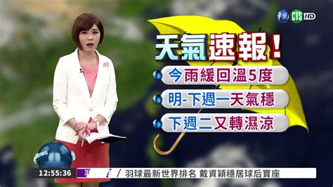 今雨緩回溫5度 下週二又轉濕涼 Youtube