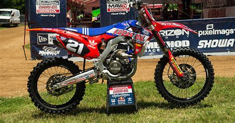 Factory Bike Friday Cole Seely S Honda Crf R Dirt Rider