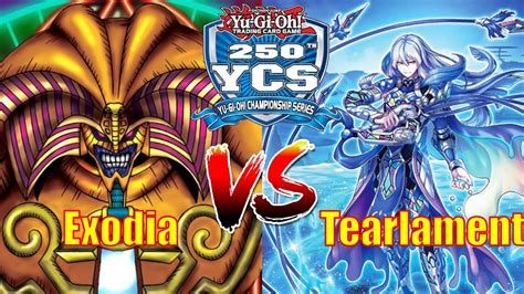 YuGiOh Exodia Jeffrey L VS Tearlaments Justin S REPLAY YCS