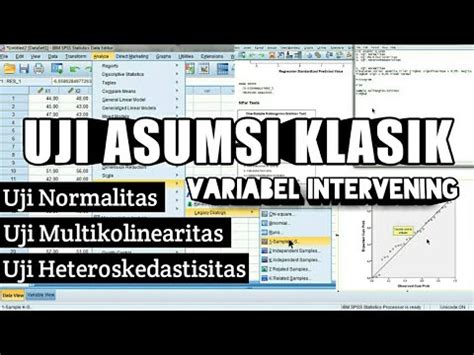 Spss Uji Asumsi Klasik Pada Variabel Intervening