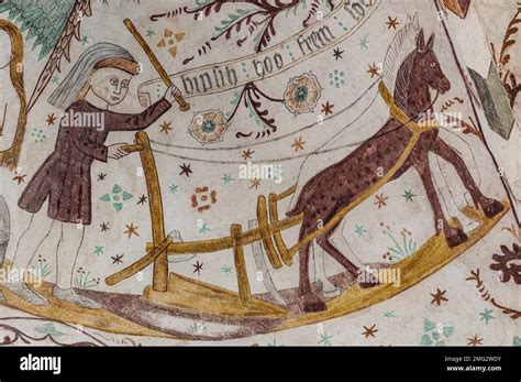 Medieval horse plow hi-res stock photography and images - Alamy