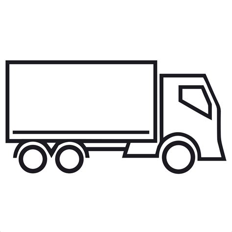 Pictogram Of Truck Vector Art At Vecteezy