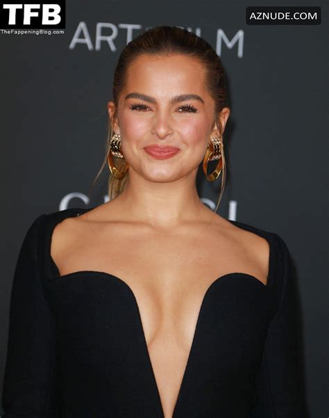 Addison Rae Sexy Seen Braless Showing Off Her Hot Cleavage At The Annual Lacma Art Film Gala In